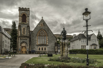 Naklejka premium Town Fort William, Scotland