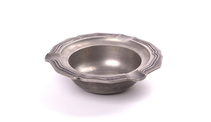 Very old tin ashtray