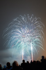 Bonfire night fireworks