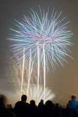 Bonfire night fireworks