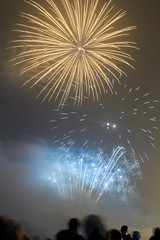 Bonfire night fireworks