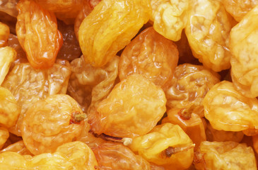 A handful of raisins.