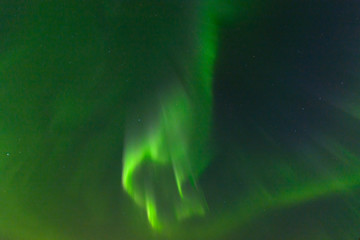 Fototapeta premium Aurora borealis in the sky.