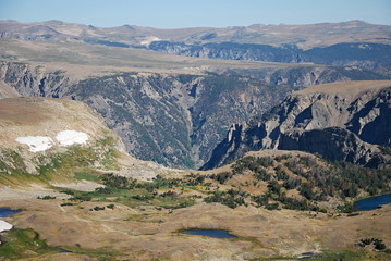 Fototapeta na wymiar Beartooth Mountains, Montana