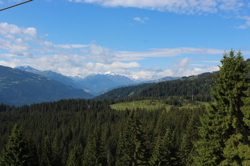 Obraz premium Berge mit Landschaft