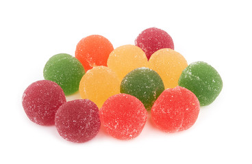 candy on white
