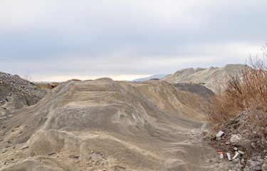 spoil heap scenery