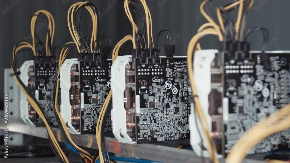 Poster GPU ASIC mining bitcoin cryptocurrency