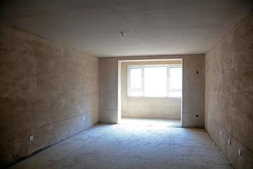 rough unfinished room