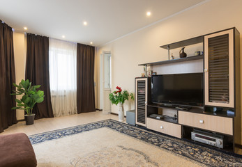 Interior of a spacious modern hall