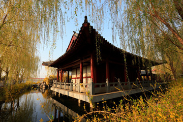 scenery of Chinese traditional architecture