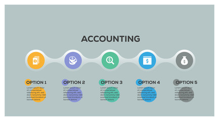 ACCOUNTING INFOGRAPHIC DESIGN