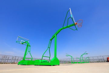 Sports equipment basketball frame