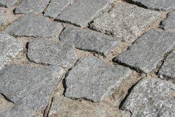 stara droga z kostki brukowej © Arkadiusz