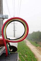 Power equipment outdoors