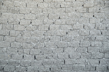 Ancient adobe wall closeup, Egypt
