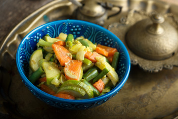 Homemade vegetable curry