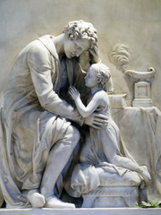 Sculpture at Rothwell Holy Trinity Church, Leeds