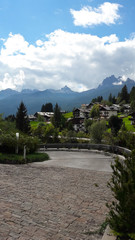 Cortina D'Ampezzo resort, South Tyrol ,Italy, Europe. Dolomites, Italy