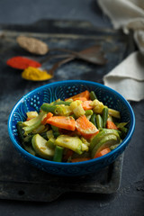 Homemade vegetable curry