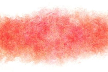 レッド 抽象 春 水彩 背景