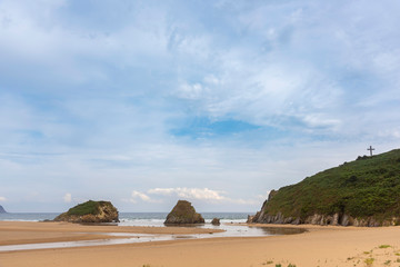 Playa de San Roman (O Vicedo, Lugo - España).