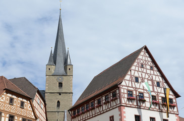 Obraz premium Kirche in Zeil am Main