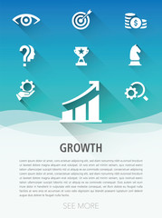 GROWTH ICON SET