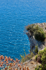 Adriatic Sea. Montenegro. The island of Saint Nicholas