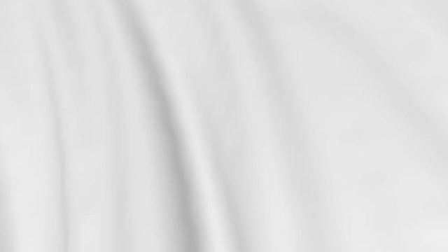 White 3D wavy fabric. The background of the canvas trembling in the wind.