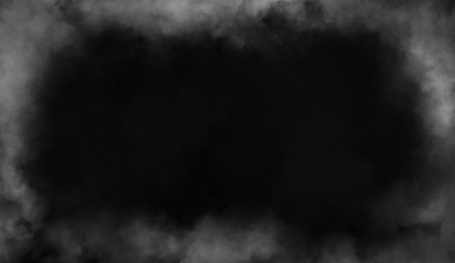 Frame smoke misty texture effect for film , text or space . Border texture overlays