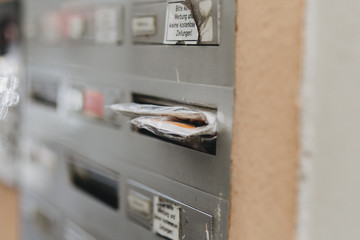 Werbung in Briefkasten