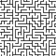 Nahtloses kachelbares Labyrinth Muster