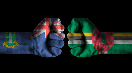 Brit virgin islands vs Dominica
