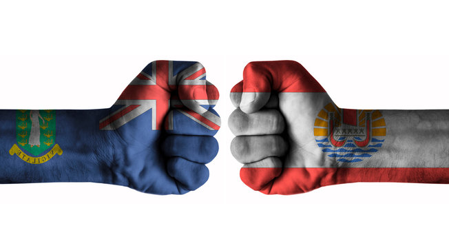 Brit virgin islands vs French polynesia