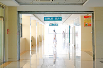 Spacious corridor