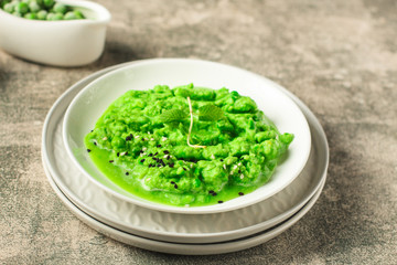 green peas, avocado and vegetable - sandwich (healthy food). food concept. food background