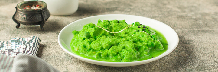 green peas, avocado and vegetable - sandwich (healthy food). food concept. food background