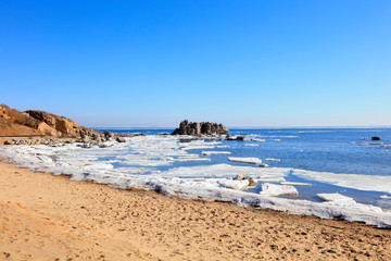 sea ice natural scenery