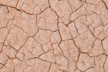 Wallpaper of dry cracked land. Desert, enviroment, climate and global warming concept