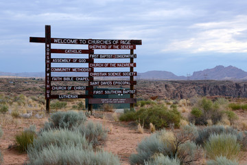Churches of Page, Arizona