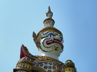 wat arun as a famous landmark in Bangkok, Thailand