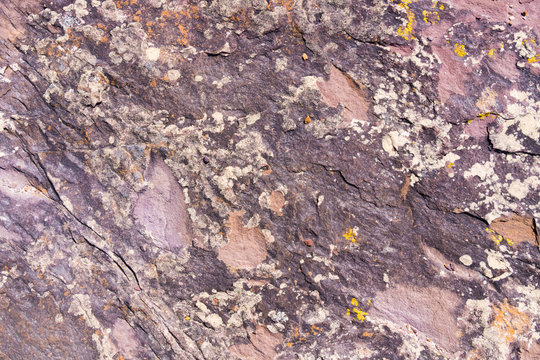 Stone background texture, abstract formation of mineral rock in marine environment