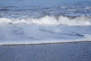 海　波　浜　素材
