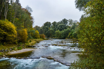Autumn in the Magfalltal, Bavaria, Germany