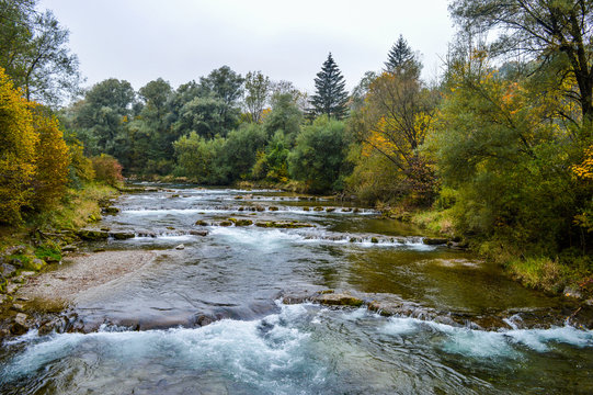 Autumn in the Magfalltal, Bavaria, Germany