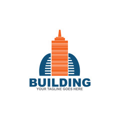Building logo design vector template