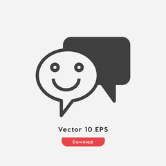 Obraz premium feedback icon vector