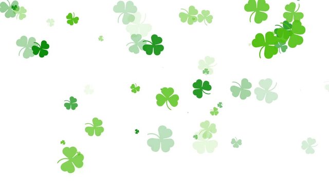 Abstract Clover Leaf Background, St Patric Day