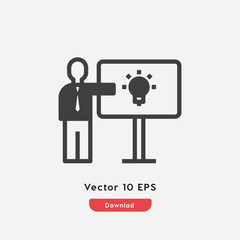 innovation man icon vector